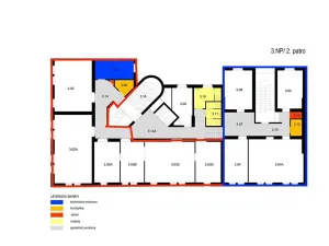 Pronájem kanceláře, Praha - Žižkov, Žerotínova, 130 m2