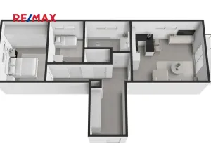 Pronájem bytu 3+kk, Plzeň, Bolevecká, 74 m2