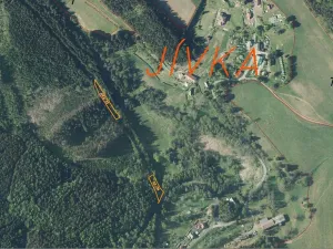Dražba pozemku, Jívka, 1825 m2