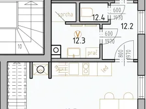 Prodej bytu 2+kk, Bedřichov, 70 m2