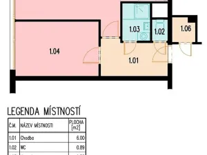 Prodej bytu 2+kk, Praha - Libuš, Smotlachova, 44 m2