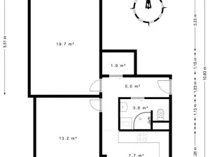 Prodej bytu 2+1, Nymburk, Jurije Gagarina, 51 m2