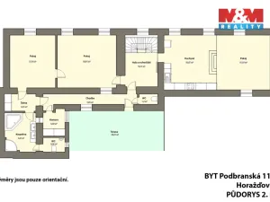Pronájem bytu 3+1, Horažďovice, Podbranská, 122 m2