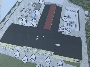 Pronájem skladu, Sedliště, 504 m2