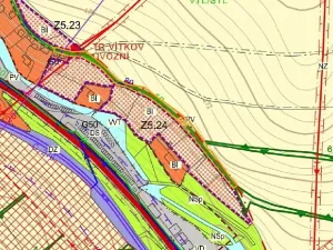 Dražba pozemku, Vítkov, 3225 m2