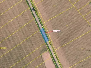 Dražba pozemku, Březník, 488 m2