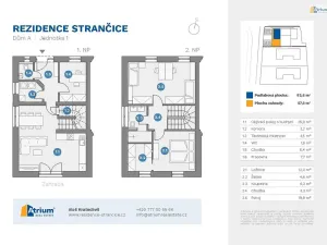 Prodej bytu 4+kk, Strančice, 93 m2