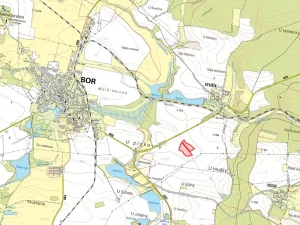 Prodej podílu pole, Bor, 40661 m2