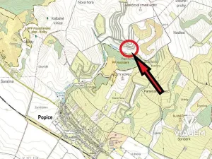 Prodej pole, Uherčice, 927 m2