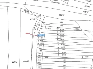 Dražba pozemku, Ivančice, 18 m2