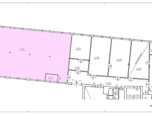 Pronájem výrobních prostor, Třebíč, V. Nezvala, 268 m2