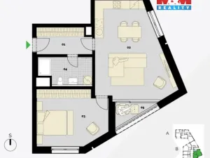 Prodej bytu 2+kk, Praha - Střížkov, Střížkovská, 70 m2