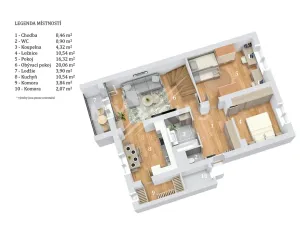Prodej bytu 5+kk, Velké Přítočno, U studánky, 133 m2