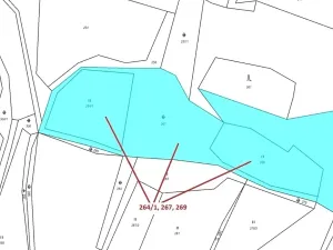 Dražba louky, Zálezly, 6779 m2