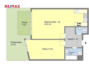 Prodej bytu 2+kk, Praha - Dolní Počernice, Černodolská, 64 m2