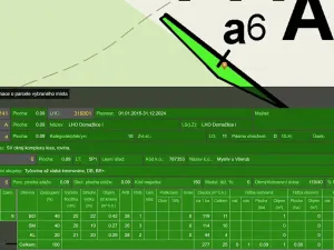 Prodej lesa, Všeruby, 892 m2