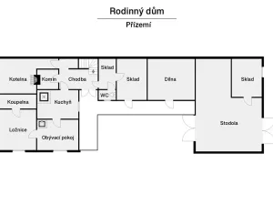 Prodej rodinného domu, Stachy, 150 m2