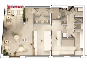 Pronájem restaurace, Praha - Žižkov, 137 m2