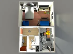 Prodej bytu 2+kk, Desná, Krátká, 32 m2