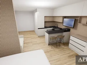 Pronájem bytu 1+1, Zlín, Pod Hradem II, 27 m2