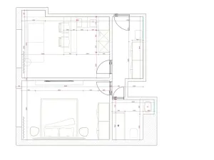 Prodej bytu 2+kk, Praha - Vinohrady, V Horní Stromce, 47 m2