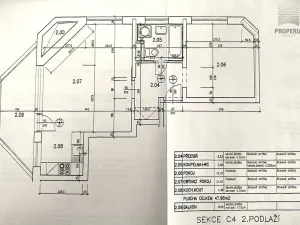 Prodej bytu 2+kk, Brno, Bělohorská, 48 m2