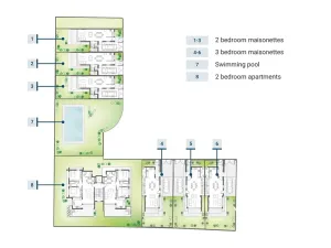 Prodej bytu 3+kk, Lemesos, Kypr, 105 m2