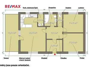 Pronájem bytu 3+kk, Česká Kubice, 72 m2