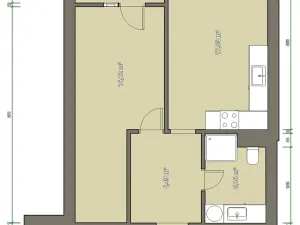 Pronájem bytu 2+kk, Modřice, Popovická, 57 m2