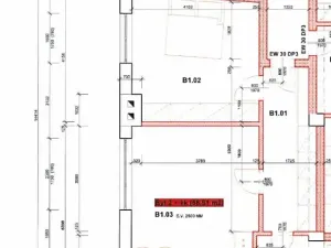 Pronájem bytu 2+kk, Hodonín, Národní třída, 59 m2