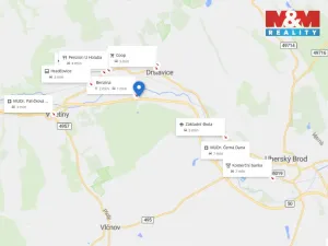 Pronájem komerčního pozemku, Drslavice, 748 m2