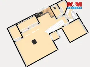 Pronájem bytu 3+kk, Rakovník - Rakovník II, Dukel. hrdinů, 94 m2