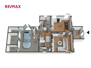 Prodej rodinného domu, Uhlířské Janovice, Kolínská, 94 m2