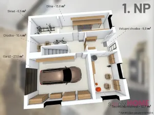 Prodej rodinného domu, Praha - Nebušice, K Šedivce, 186 m2