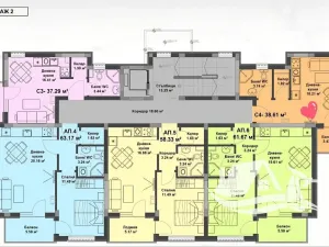 Prodej bytu 1+kk, Nesebar, Bulharsko, 33 m2