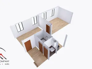 Pronájem bytu 2+kk, Ostrava, Křišťanova, 56 m2