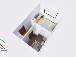 Pronájem bytu 1+kk, Ostrava, Cihelní, 17 m2