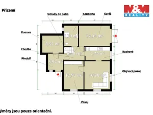 Prodej rodinného domu, Kraslice, B. Němcové, 141 m2