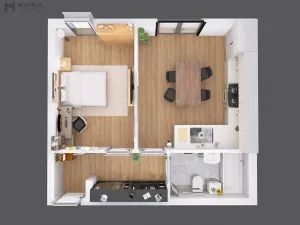 Prodej bytu 2+kk, Praha - Uhříněves, Karla Zicha, 127 m2