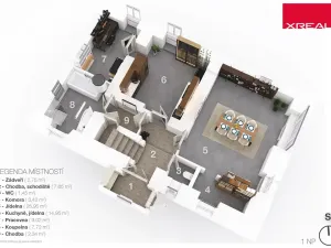 Prodej rodinného domu, Zlonice, Máchova, 159 m2