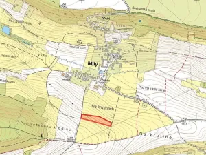 Prodej pole, Milý, 11497 m2