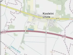 Dražba lesa, Kostelní Lhota, 9438 m2