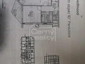 Pronájem bytu 2+kk, Pardubice, Rokycanova, 60 m2