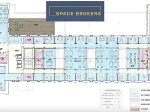 Pronájem kanceláře, Praha, Údolní, 4000 m2