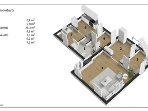 Prodej rodinného domu, Nové Město nad Metují, Na Táboře, 125 m2