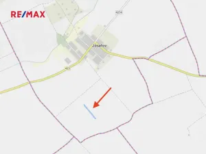 Prodej pole, Josefov, 4449 m2