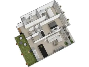 Pronájem bytu 3+kk, Brno, Kumpoštova, 152 m2