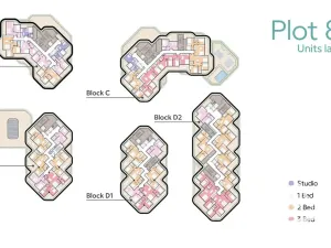 Prodej bytu 2+kk, Larnaka, Kypr, 65 m2