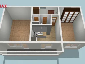 Pronájem bytu 2+1, Ostrava - Poruba, Zdeňka Štěpánka, 46 m2