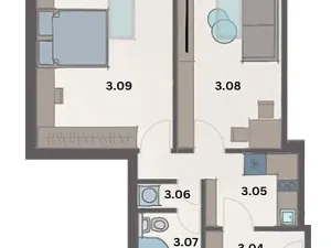 Prodej bytu 2+1, Brno, Netušilova, 46 m2